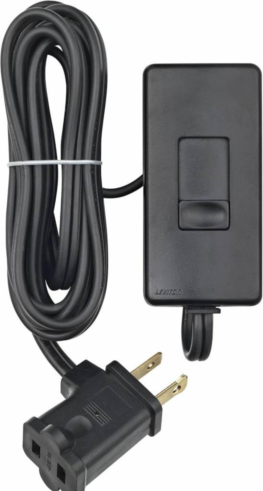 Leviton TBL03-10E 300W Black Slide Dimmer Switch for Table Lamps, 4-Pack