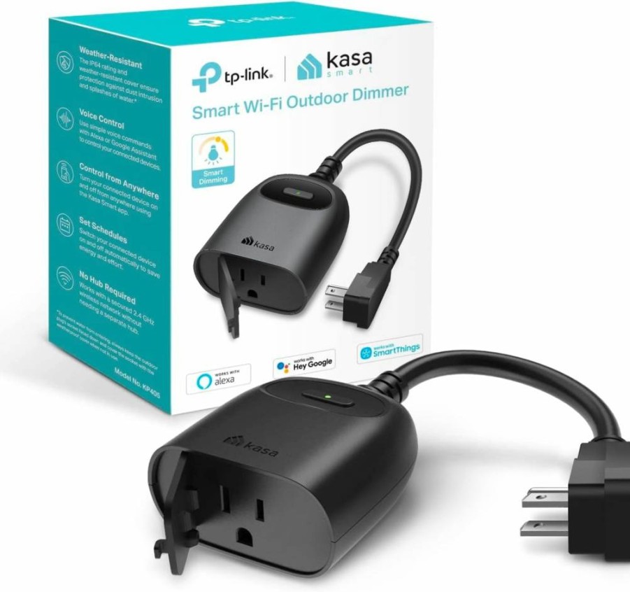 Kasa Smart KS230 Kit V2 3-Way Dimmer Switch, Alexa & Google Assistant Compatible, No Hub Required, Neutral Wire Needed, ETL Certified, 2.4GHz Wi-Fi, White Smart Light Switch