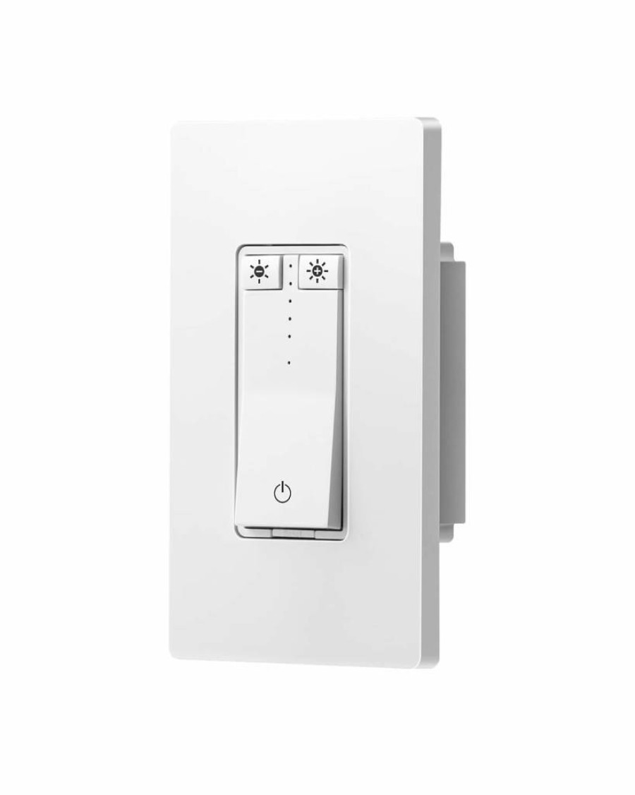 DEWENWILS Smart Dimmer Switch with Wi-Fi 2.4GHz, Works with Alexa & Google Home, No Neutral Wire Needed, Compatible with LED CFL Incandescent Bulbs, FCC Certified