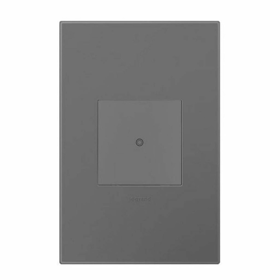 Legrand Adorne WNAL10W1 Smart WiFi Light Switch 3-Way/4-Way Compatible, White, Works with Netatmo