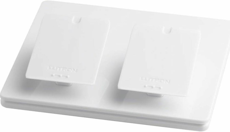 Lutron Caseta Smart Lighting Pedestal Stand for Pico Remote Control - 2-Pack White (Model L-Ped1-Wh-2)