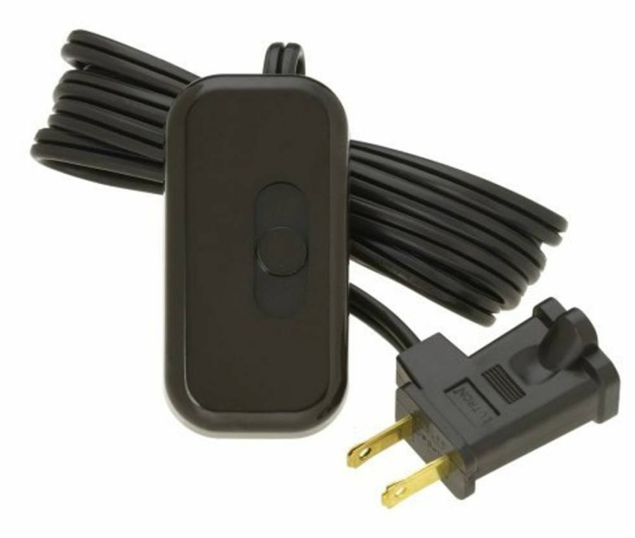 Lutron TTC-L100H-BR Dimmable LED/CFL Dimmer Switch for Credenza, Brown