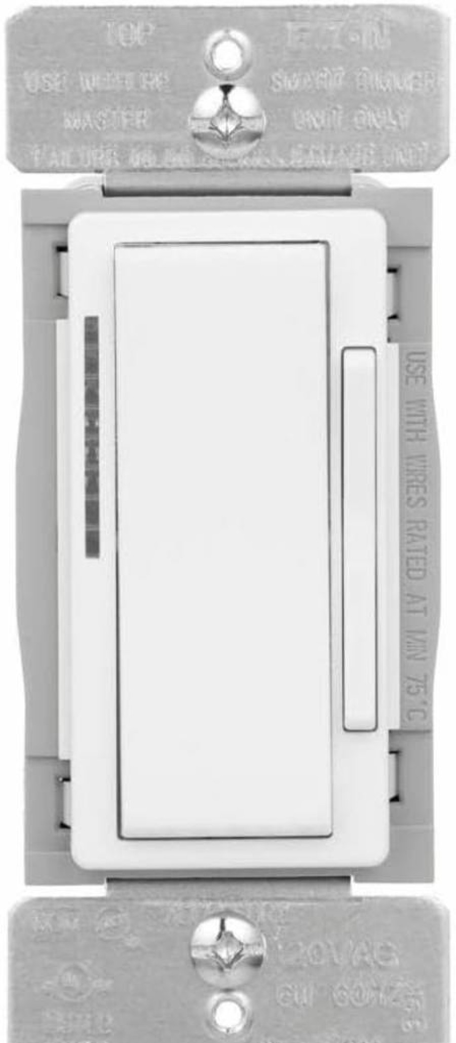 Eaton Wi-Fi Smart Universal Dimmer Color Change Kit - White, Light Almond, Ivory | Accessory Dimmer for Smart Lighting